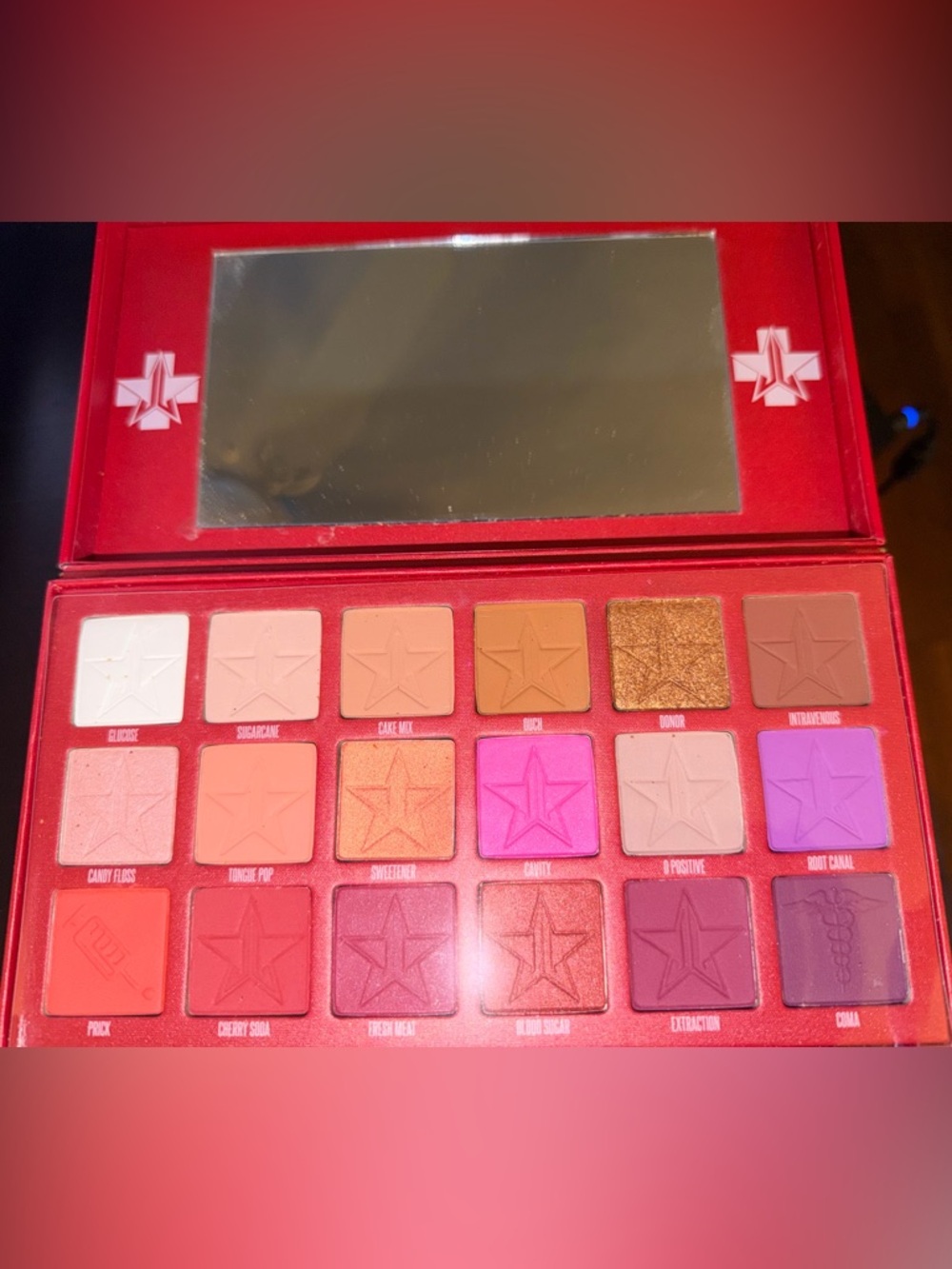 Jeffree Star Eyeshadow Palette - Blood Sugar NIB